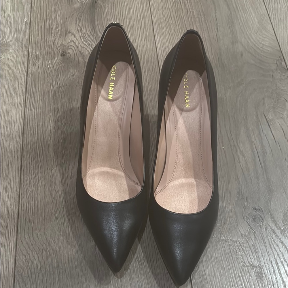 Cole Haan Women's Black Leather Heels